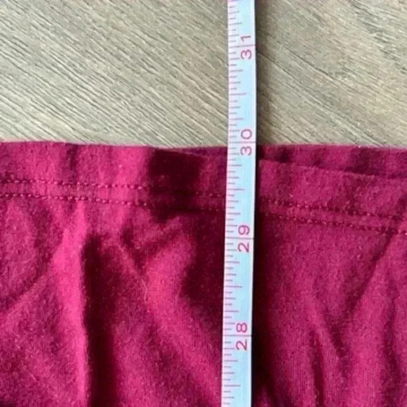 Maroon teeshirt dress - Picture 5 of 6